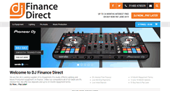 Desktop Screenshot of djfinancedirect.co.uk